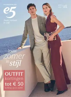 e5 Mode folder / publicité - Voorbeeld van een folder van e5 Mode, geldig van 24.04.2026