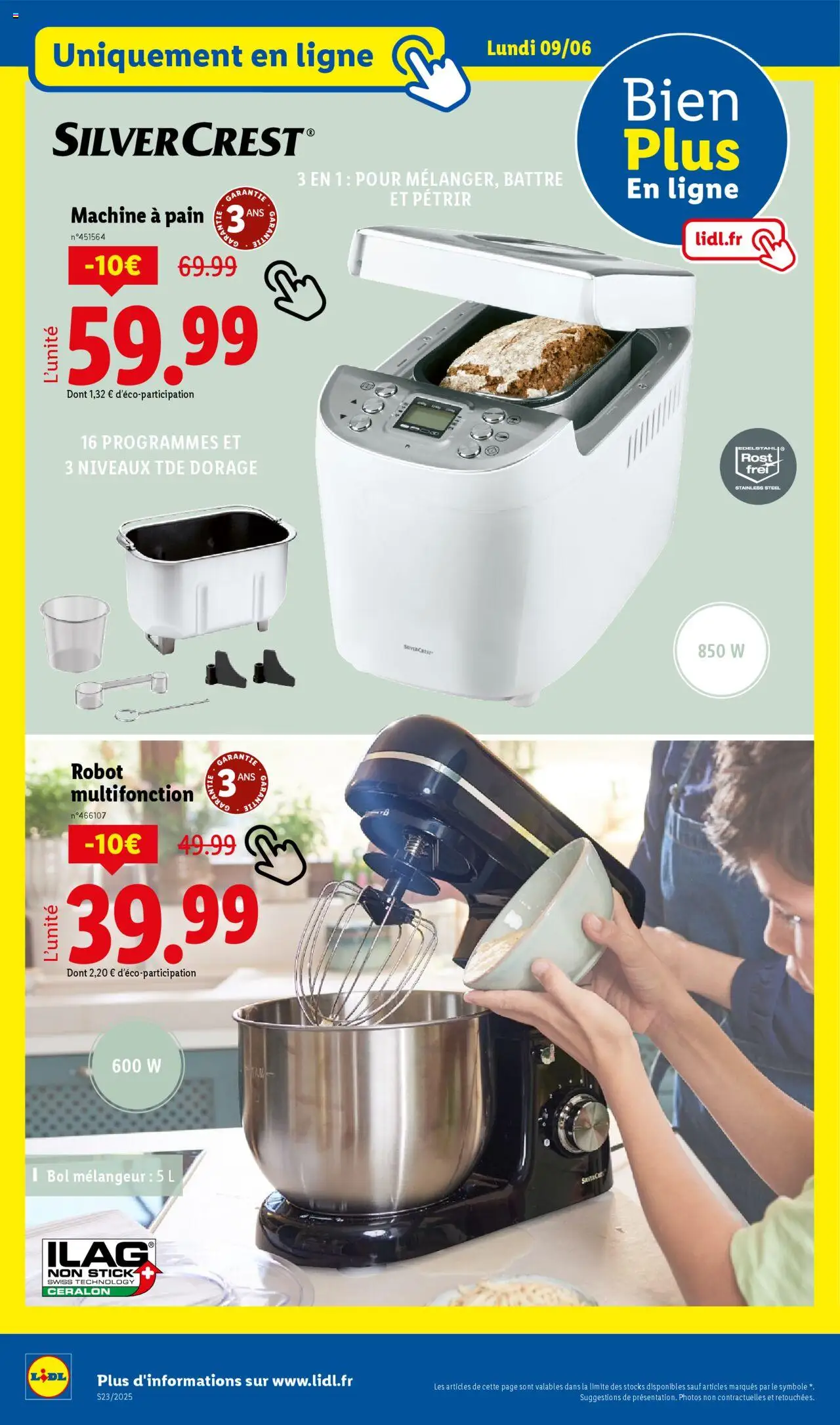  | Page: 30 | Produits: Robot, Machine à pain, Bol, Pain