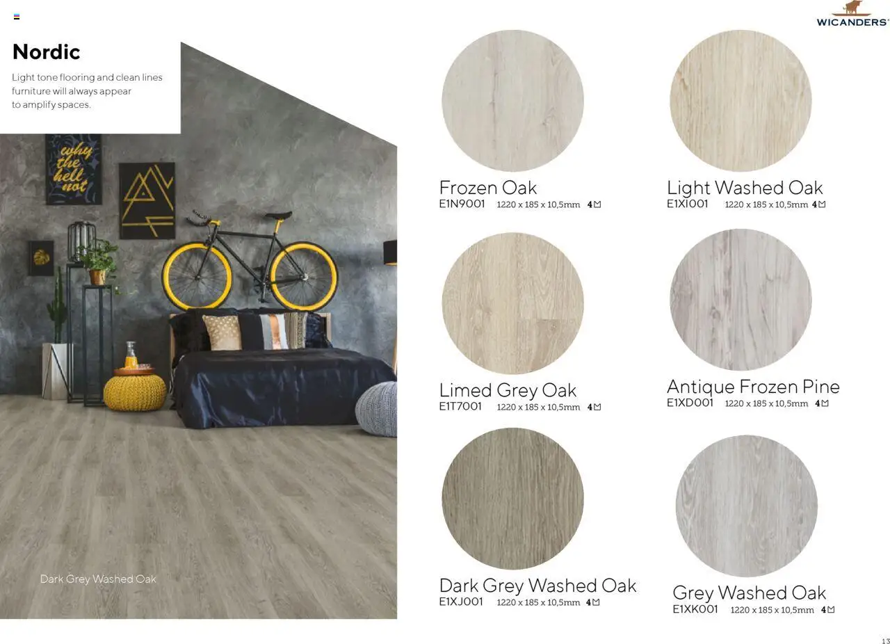 EKA Group Catalogue Wicanders από 07/01/2025 - τρέχουσες προσφορές - σε ισχύ από 07.01.2025 | Σελίδα: 13