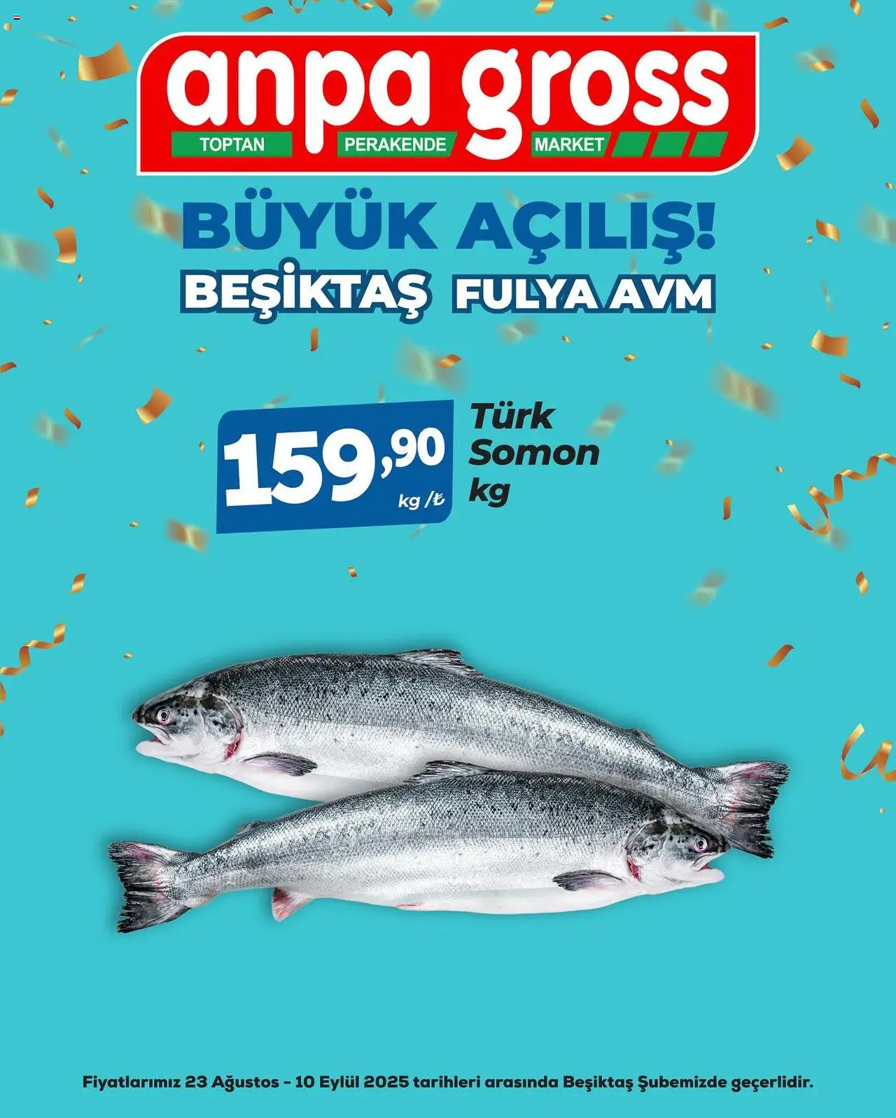 Anpa Gross Büyük Açılış - 23.08.2025 tarihinden itibaren geçerlidir | Sayfa: 41 | Ürünler: Somon