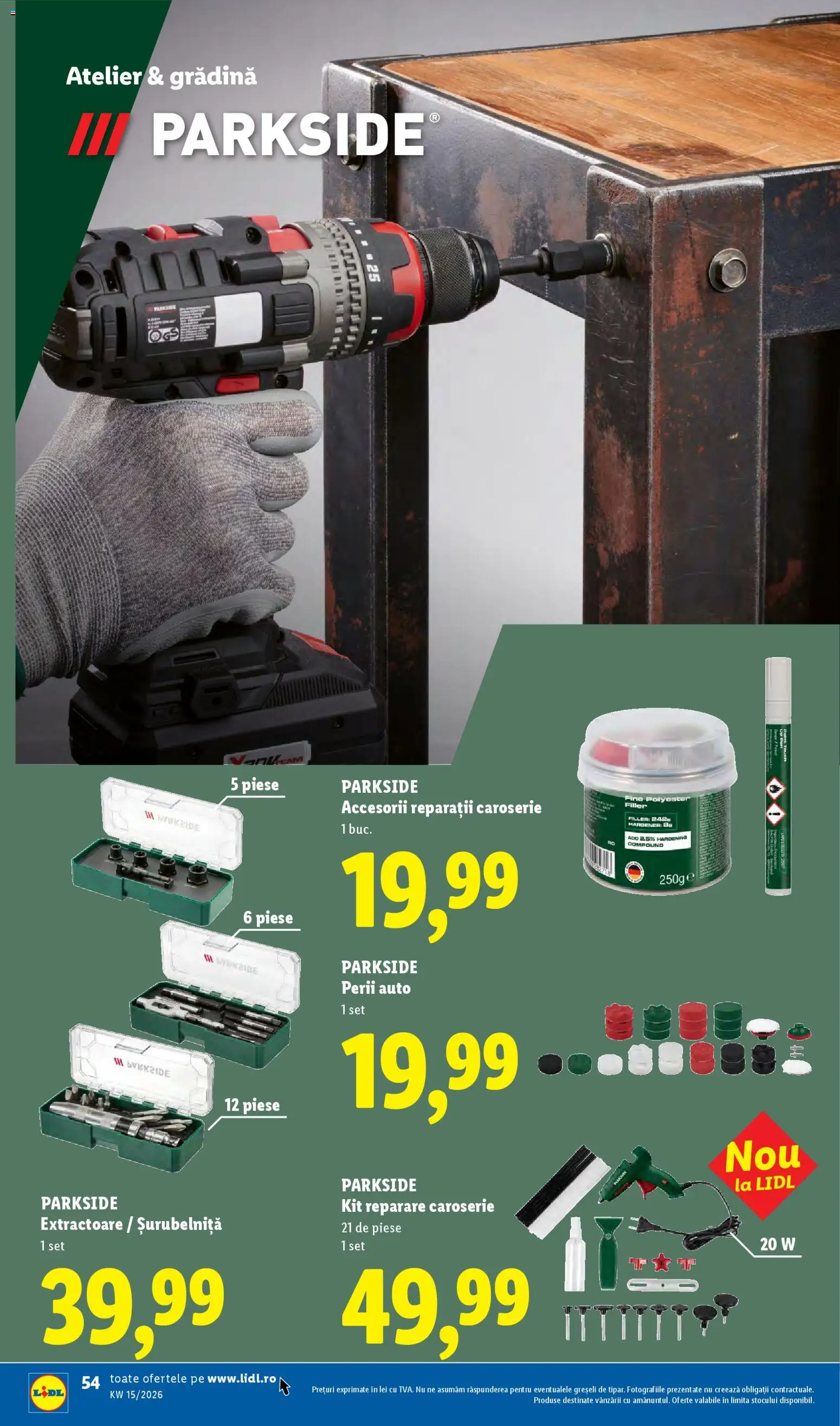 Noul catalog Lidl – valabil de la 06.04.2026 | Pagină: 54