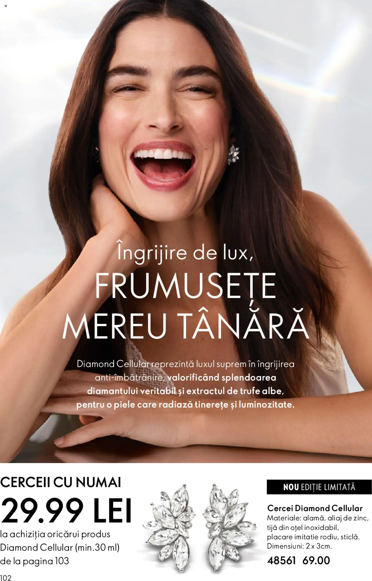 Noul catalog Oriflame – valabil de la 27.05.2026 | Pagină: 102 | Produse: Cercei