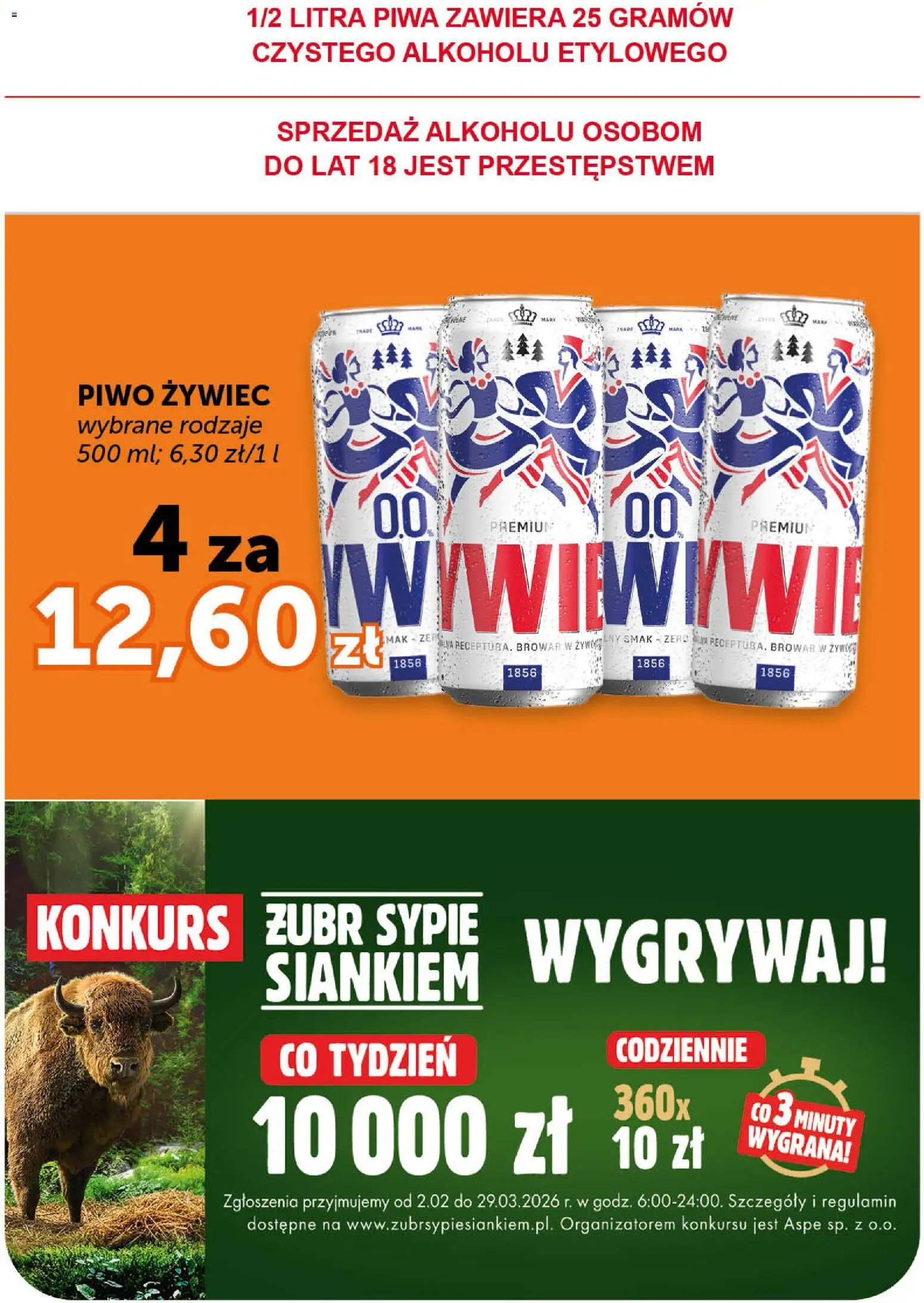 ABC gazetka - Minimarket od 05.03.2026 | Strona: 3 | Produkty: Mak, Piwo