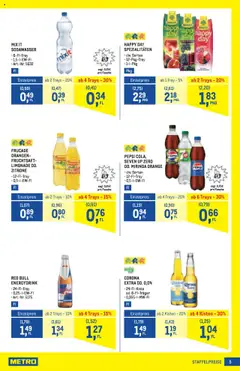 Metro angebote Profi gültig ab 21.08.2025 | Seite: 5 | Produkte: Zitrone, Orangen