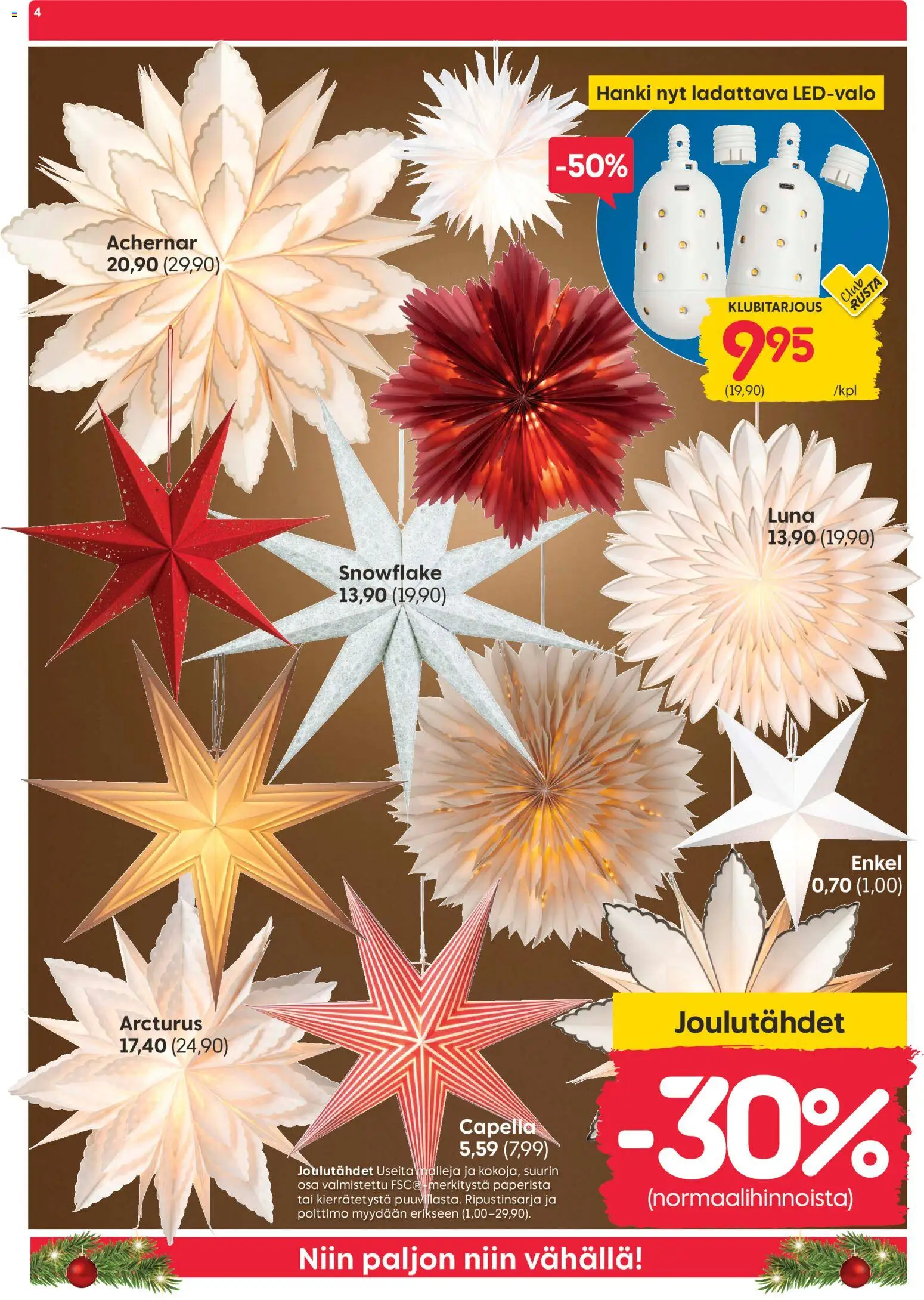 Rusta - Black Friday – voimassa 17.11.2025 alkaen | Sivu: 4