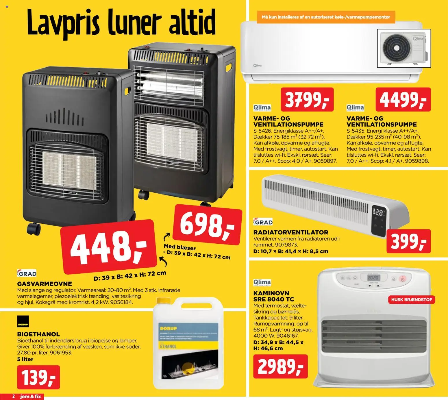 Jem & fix tilbudsavis – gyldig fra 02.11.2025 | Side: 2 | Produkter: Søm