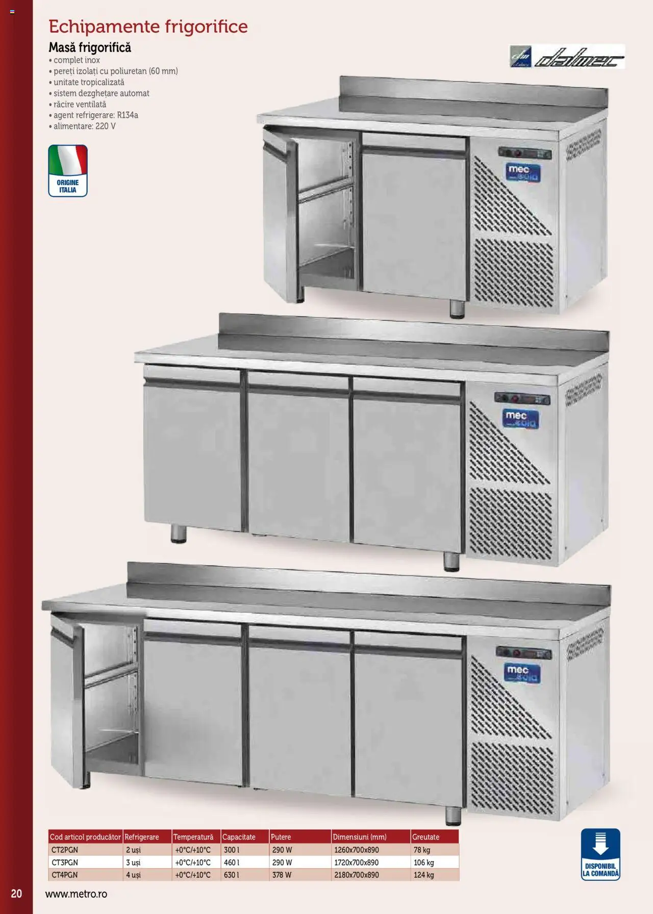 Noul catalog Metro – valabil de la 17.09.2025 | Pagină: 20 | Produse: Masă