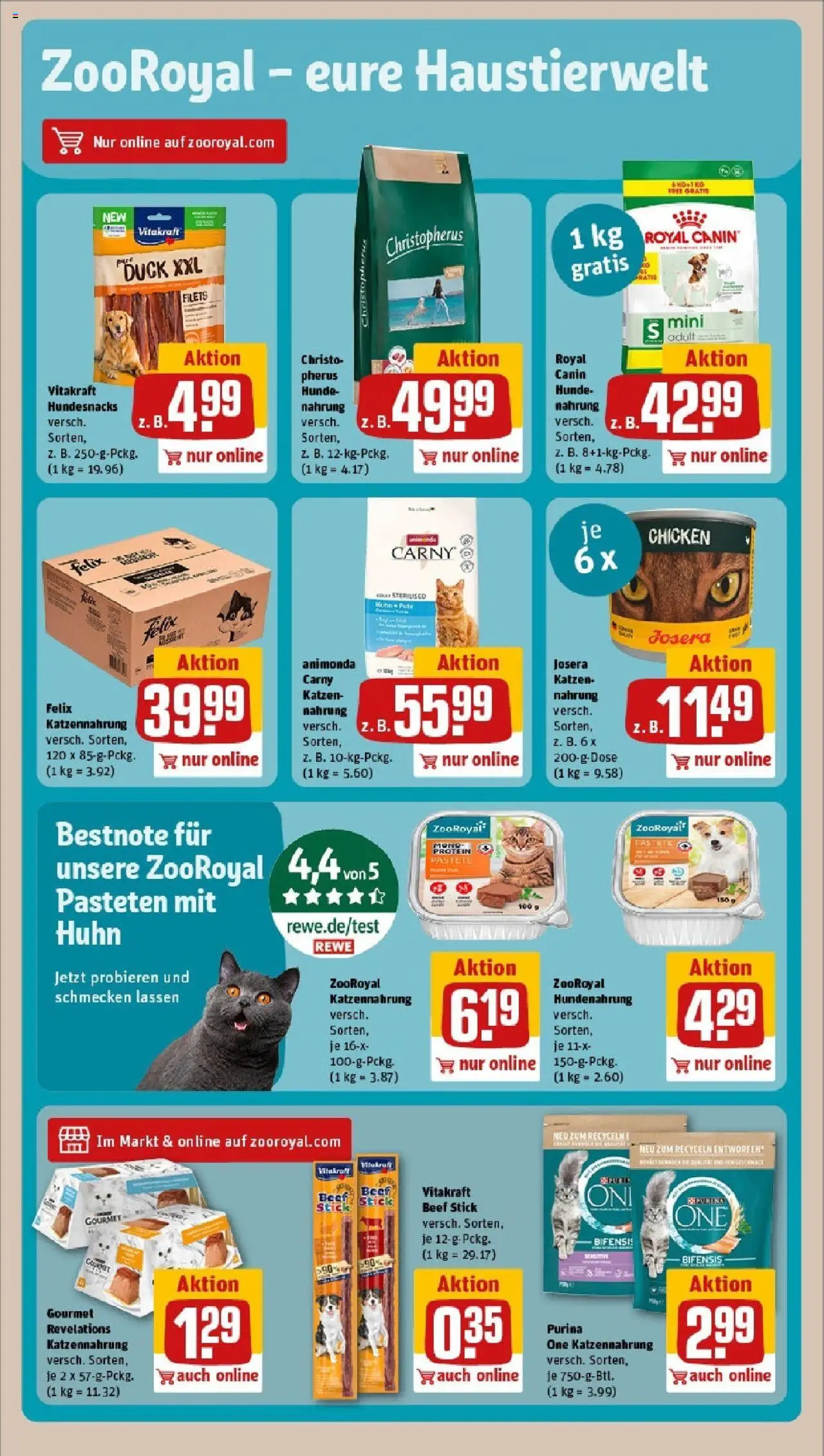 Rewe prospekt Lüdinghausen	 - gültig ab dem 15.06.2025 | Seite: 27 | Produkte: Purina one