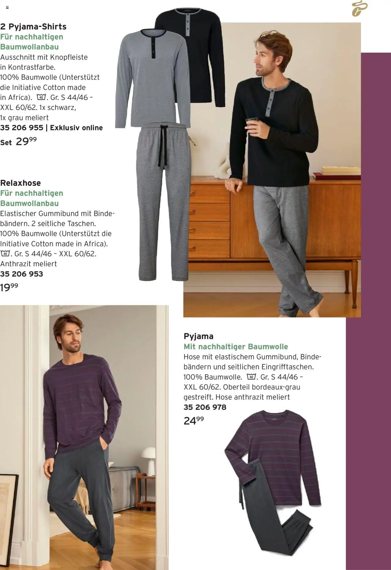 Prospekt Tchibo Sanft umhüllt – gültig ab 17.09.2025 | Seite: 21 | Produkte: Hose, Pyjama
