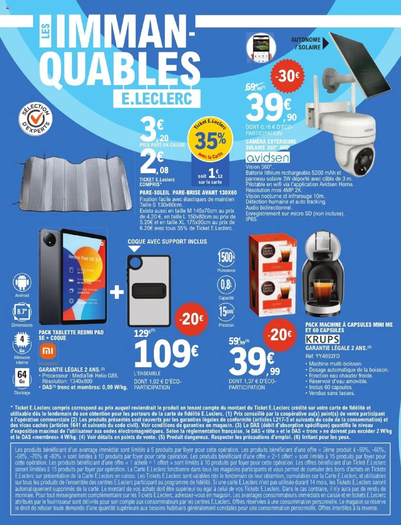  | Page: 2 | Produits: Câble, Krups, Caméra, Panneau solaire