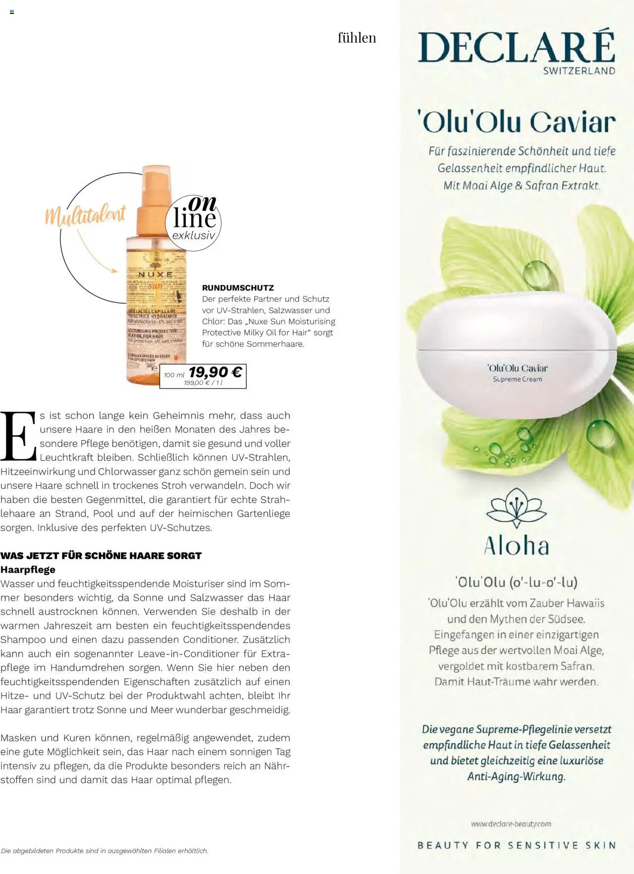 Müller  Lifestyle - gültig ab dem 11.07.2025 | Seite: 35 | Produkte: Shampoo, Wasser
