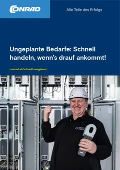 Conrad Katalog ungeplanter Bedarf ab 15.05.2025 gültig