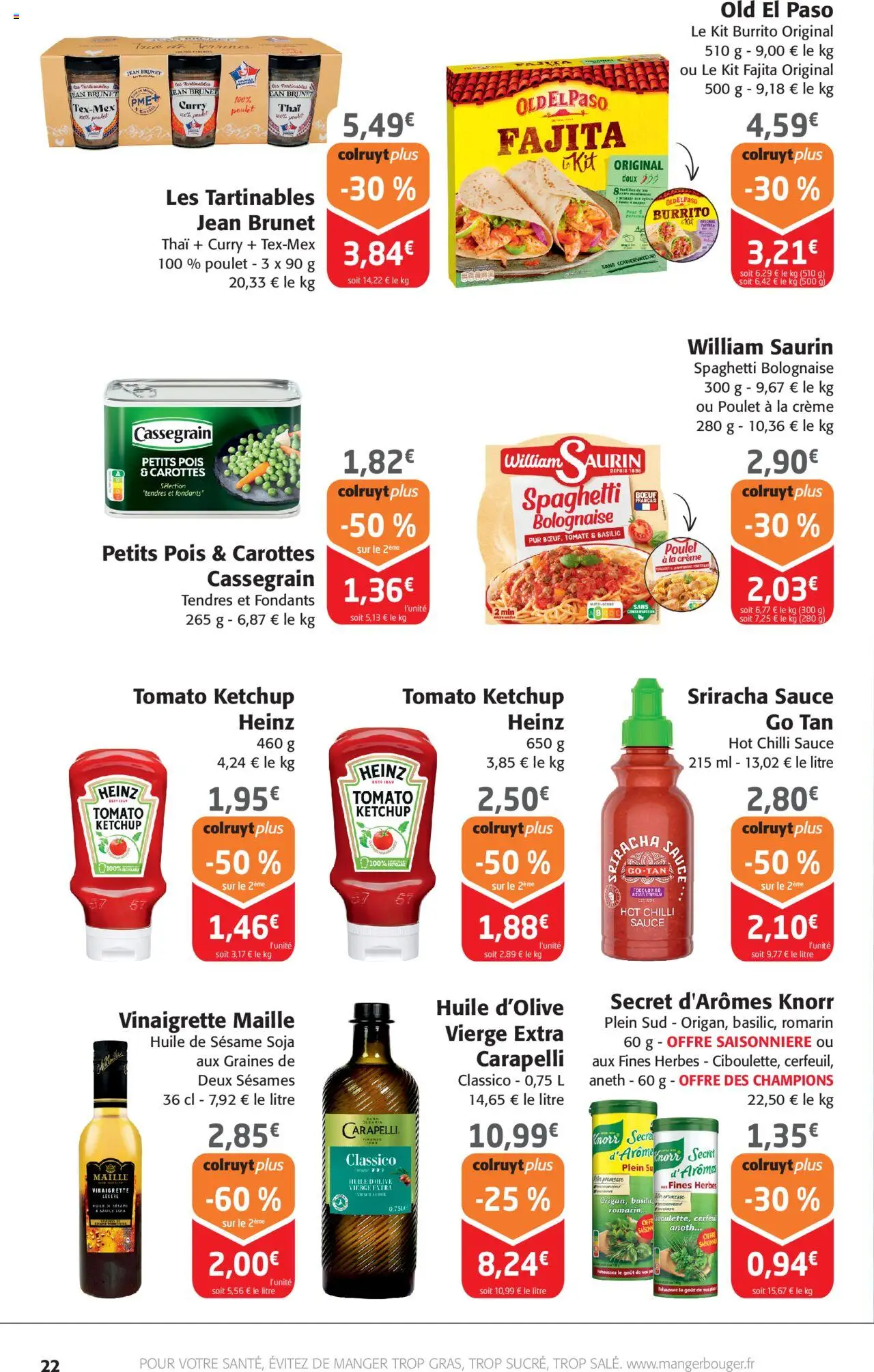  | Page: 22 | Produits: Olive, Huile D'olive, Curry, Dressing