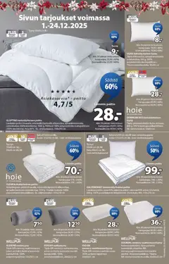 JYSK-mainoslehti voimassa 01.12.2025 alkaen | Sivu: 11 | Tuotteet: Tyynyt, Niskatyyny, Tyyny, Peitto