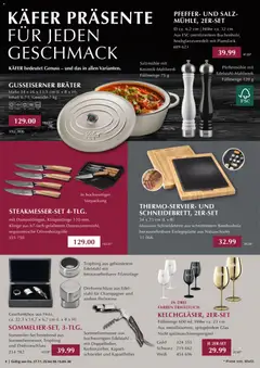 Selgros Kochen & Servieren ab 27.11.2025 gültig | Seite: 4 | Produkte: Gewicht, Kefir, Salz, Pfeffer