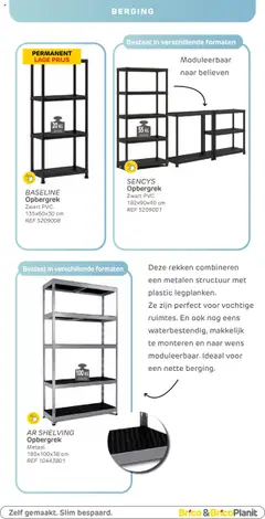 Brico - Opberging en keuken catalogus  - Voorbeeld van een folder van Brico, geldig van 25.08.2025 | Pagina: 84 | Producten: Lit pour bébés