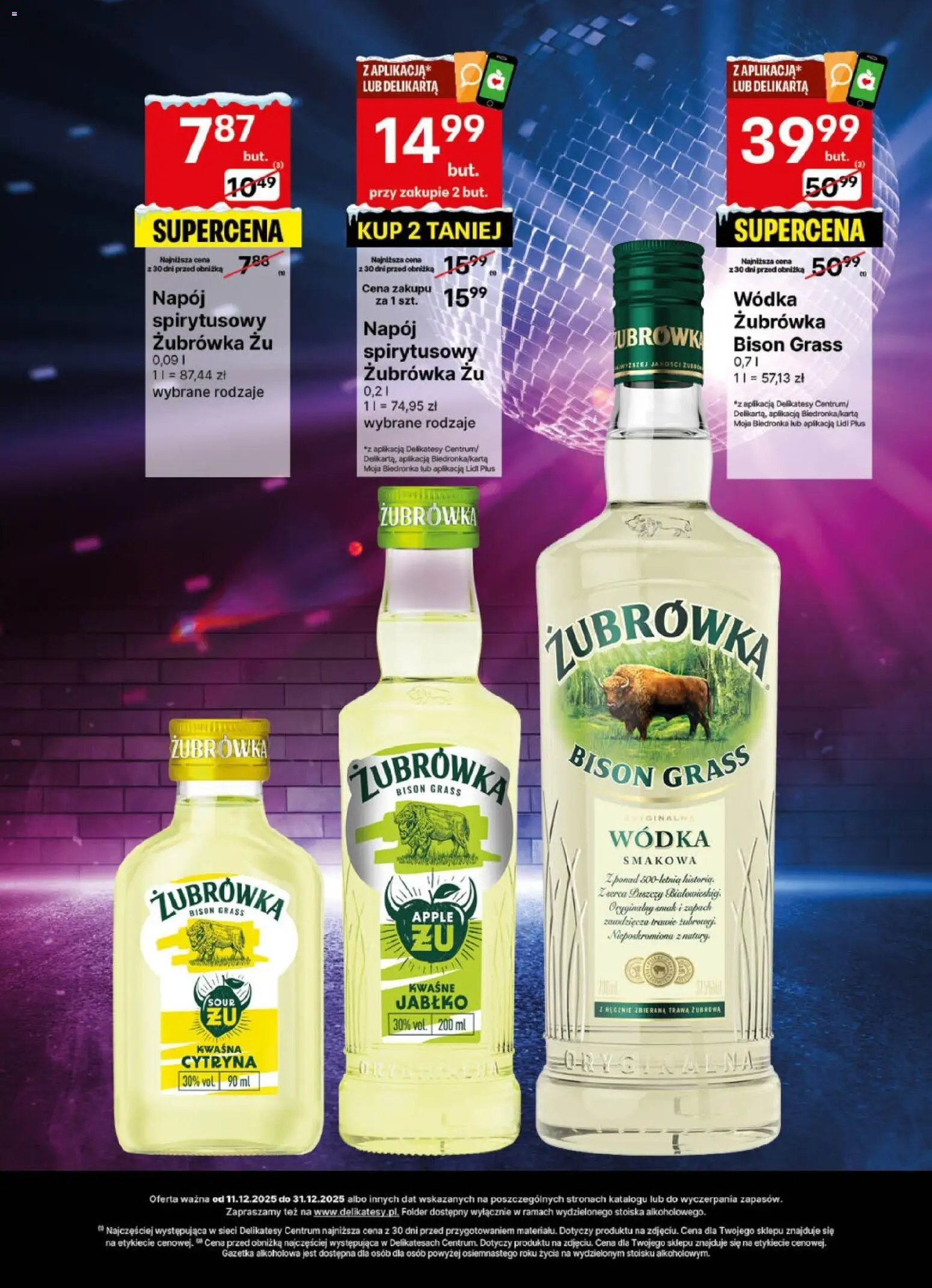Delikatesy Centrum Gazetka - DeliBarek od 11.12.2025 | Strona: 19 | Produkty: Cytryna, Delikatesy, Zapach, Wódka