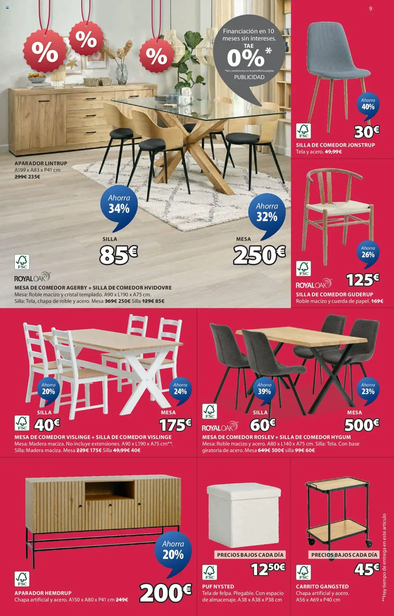 JYSK - Grandes ofertas │ válido desde el 26.06.2025 | Página: 10 | Productos: Silla de comedor, Mesa, Silla, Aparador