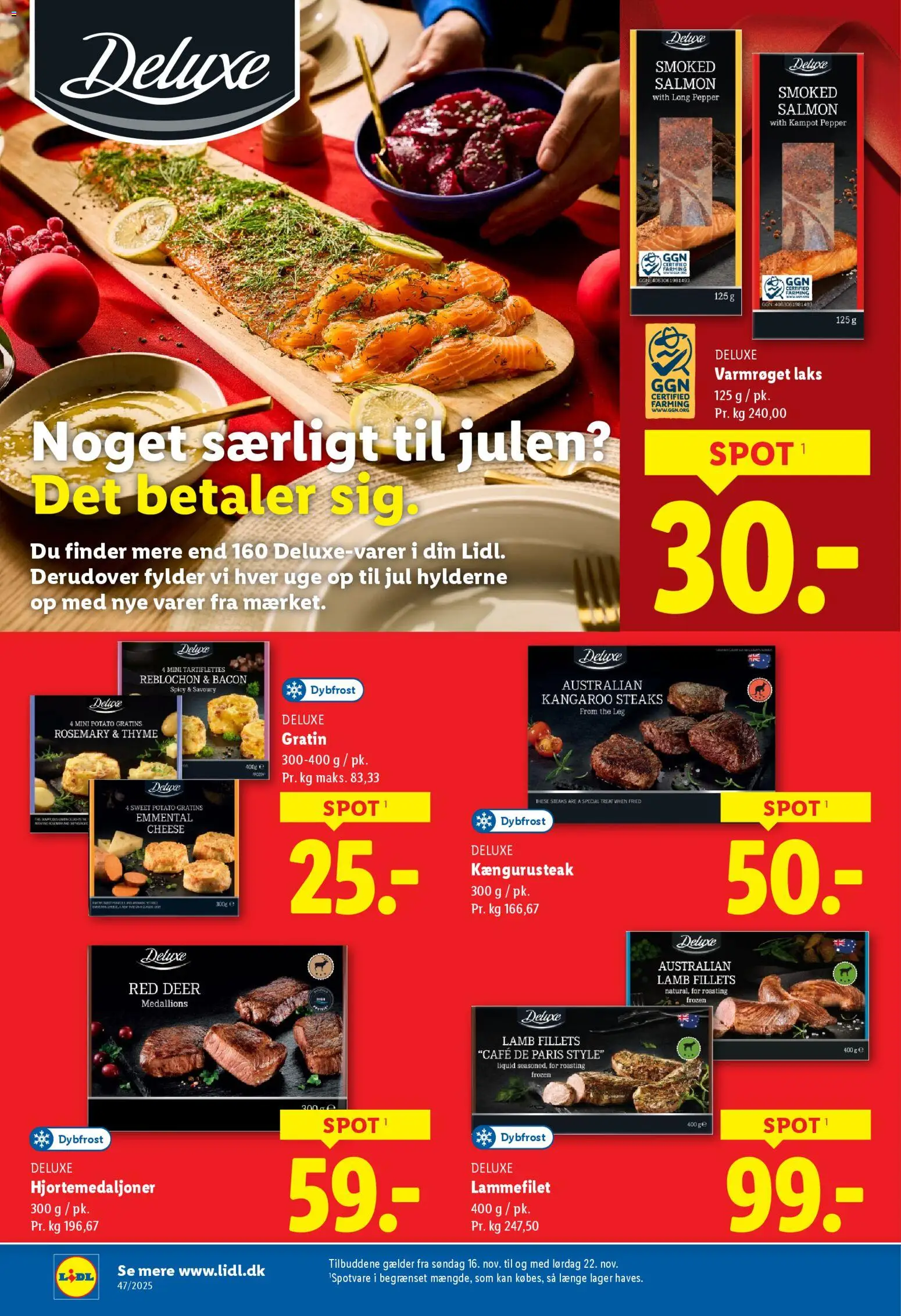 Lidl tilbudsavis – gyldig fra 16.11.2025 | Side: 12 | Produkter: Bacon, Søm