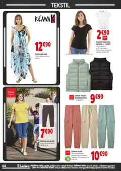 E.leclerc katalog │ velja od 20.08.2025 | Stran: 44 | Izdelki: Majica, Brezrokavnik, Hlace, Obleka