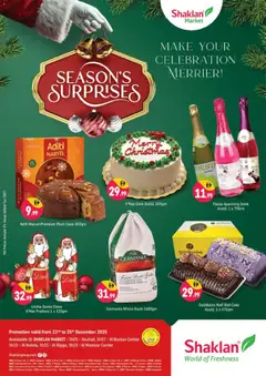 Preview of Shaklan - Seasons' Surprises valid from 22.12.2025