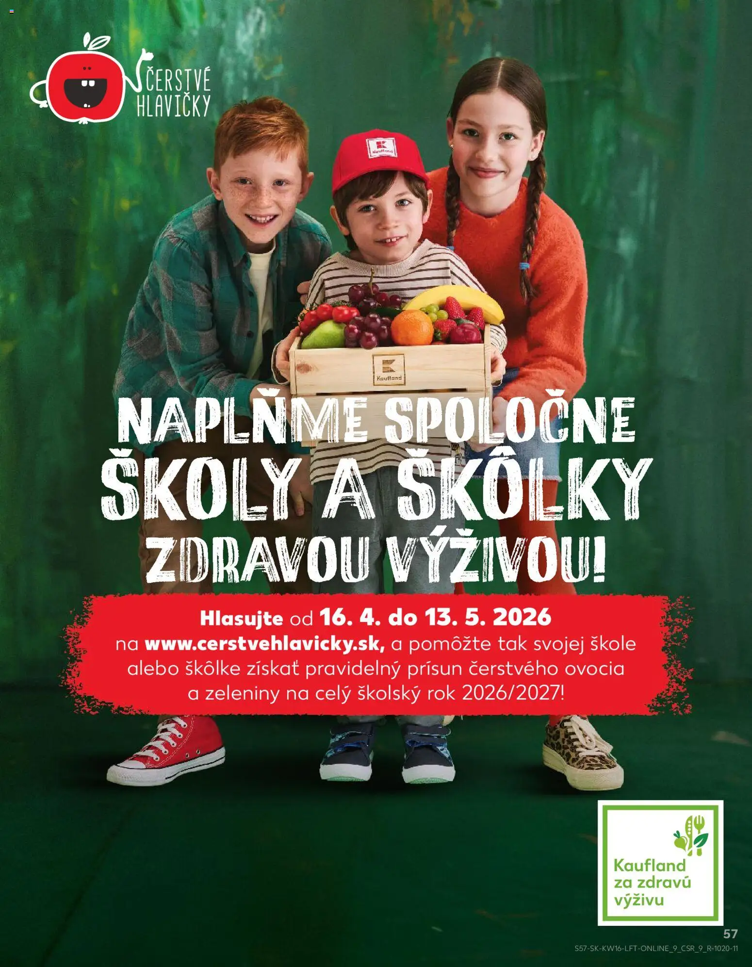 Nové Kaufland akcie – leták je platný od 16.04.2026 | Strana: 57