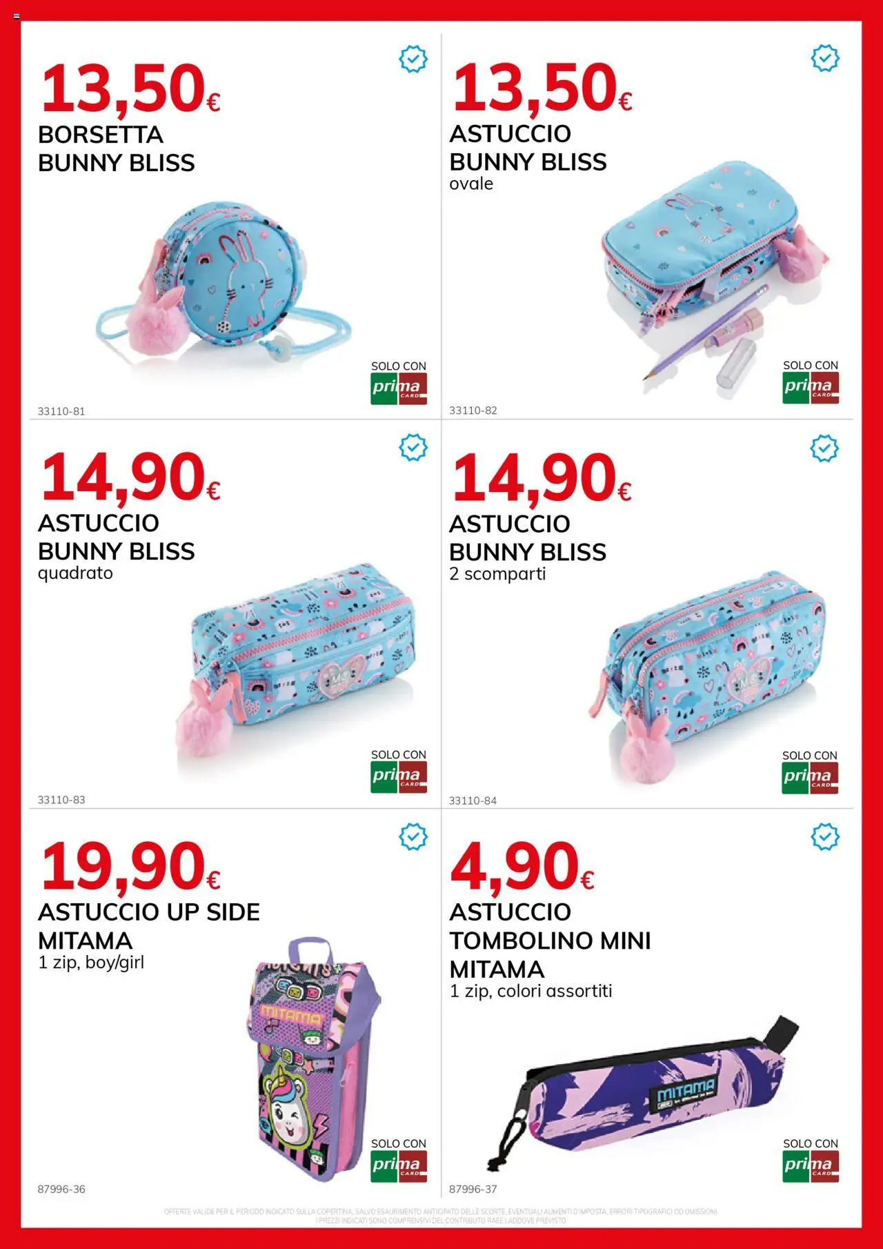Volantino Basko del 19.08.2025 | Pagina: 5 | Prodotti: Borsetta, Astuccio