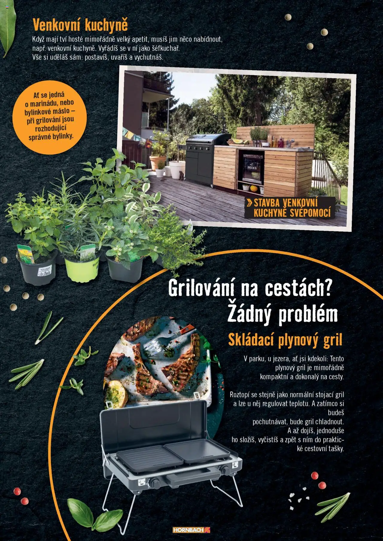 HORNBACH leták - Terasa od 13.08.2025 | Strana: 39 | Produkty: Grilování, Máslo, Bylinkové máslo, Gril