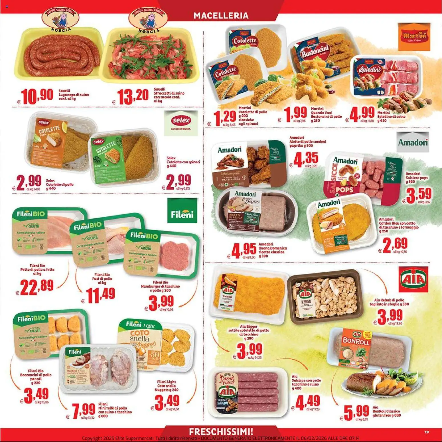 Volantino Elite Supermercati del 06.02.2026 | Pagina: 19