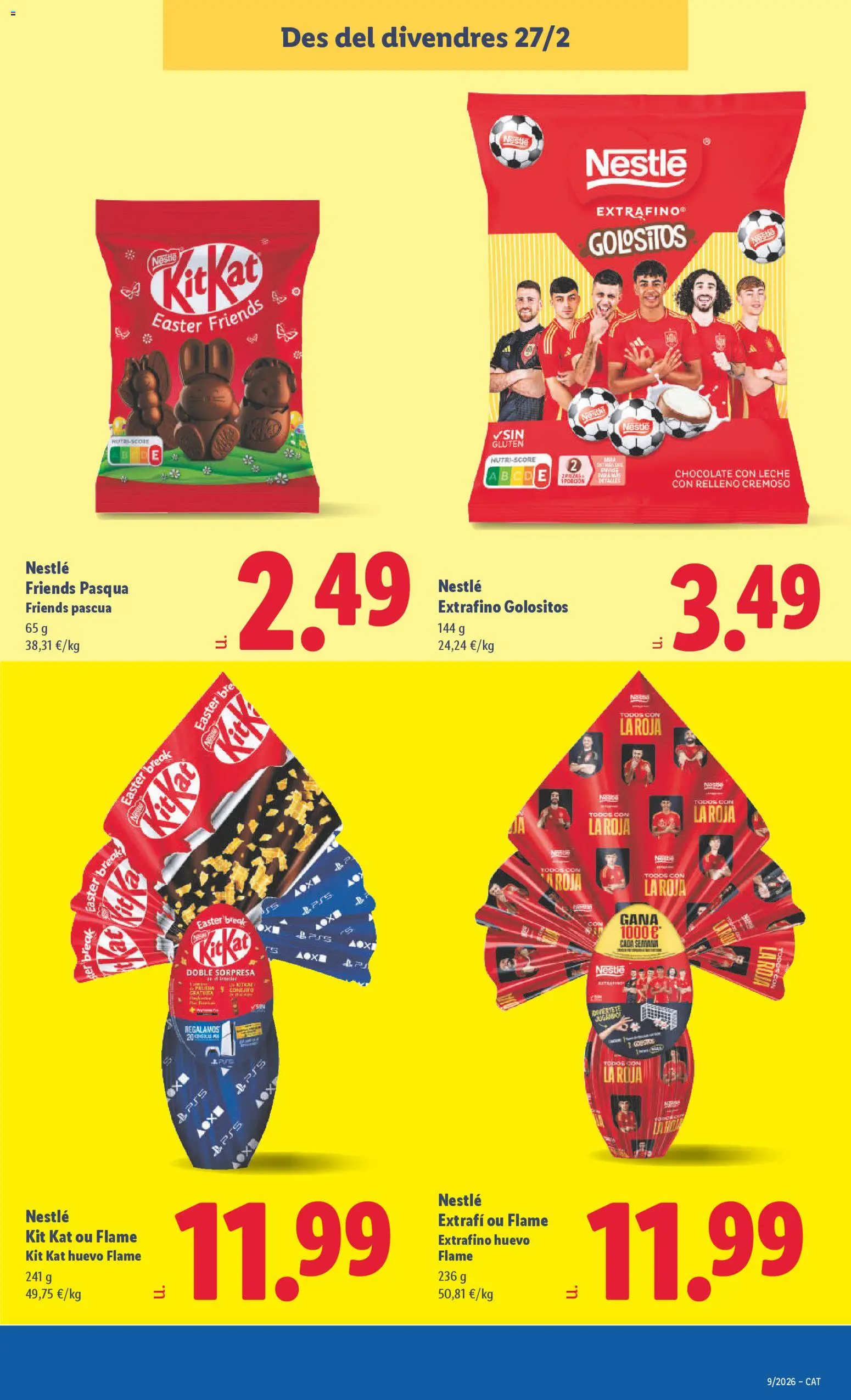 Lidl folleto │ válido desde el 23.02.2026 | Página: 33 | Productos: Leche, Chocolate, Chocolate con leche
