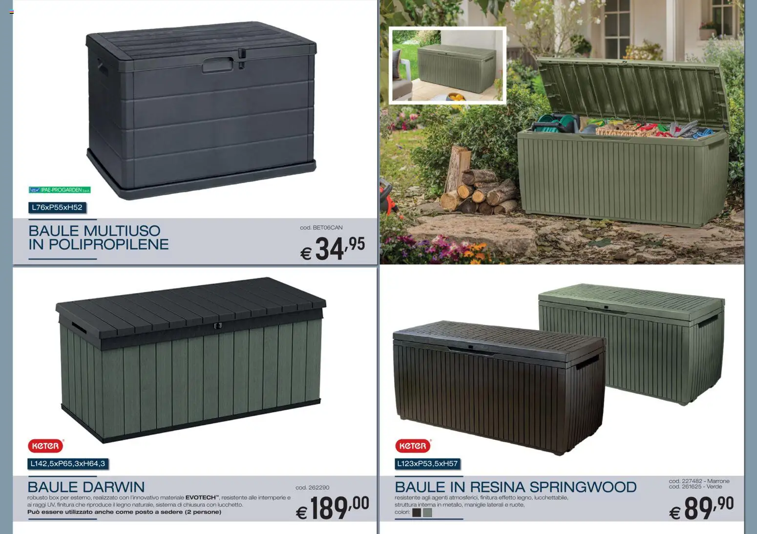 Volantino Brico OK del 05.03.2026 | Pagina: 4 | Prodotti: Baule