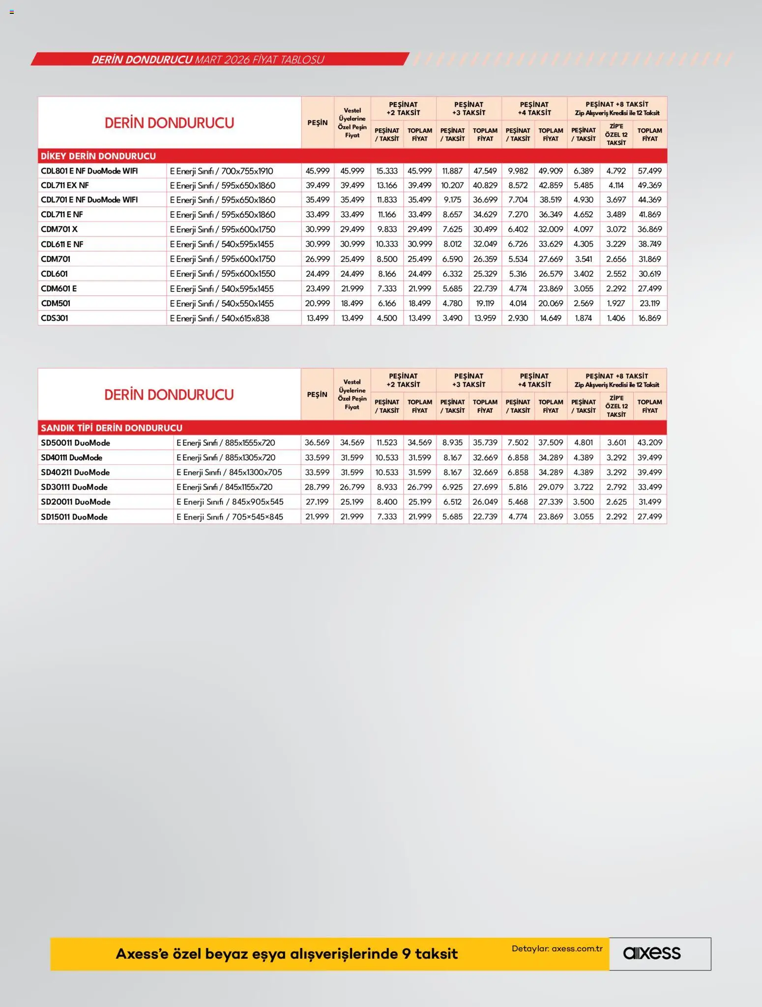 Vestel Katalog - 01.03.2026 tarihinden itibaren geçerlidir | Sayfa: 20 | Ürünler: Kurutma makinesi, Yorgan, Çamaşır makinesi