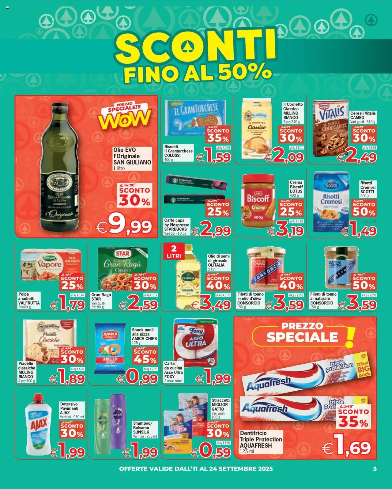 Volantino Eurospar del 11.09.2025 | Pagina: 3