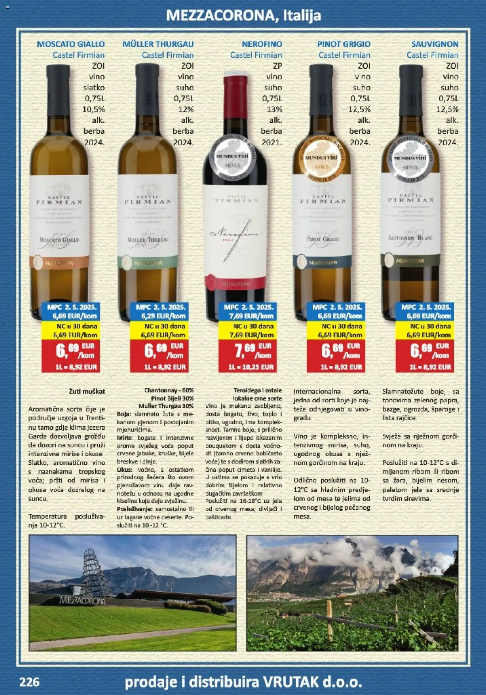 Vrutak katalog | vrijedi od 01.11.2025 | Stranica: 226 | Proizvodi: Miris, Vino, Klima, Voće