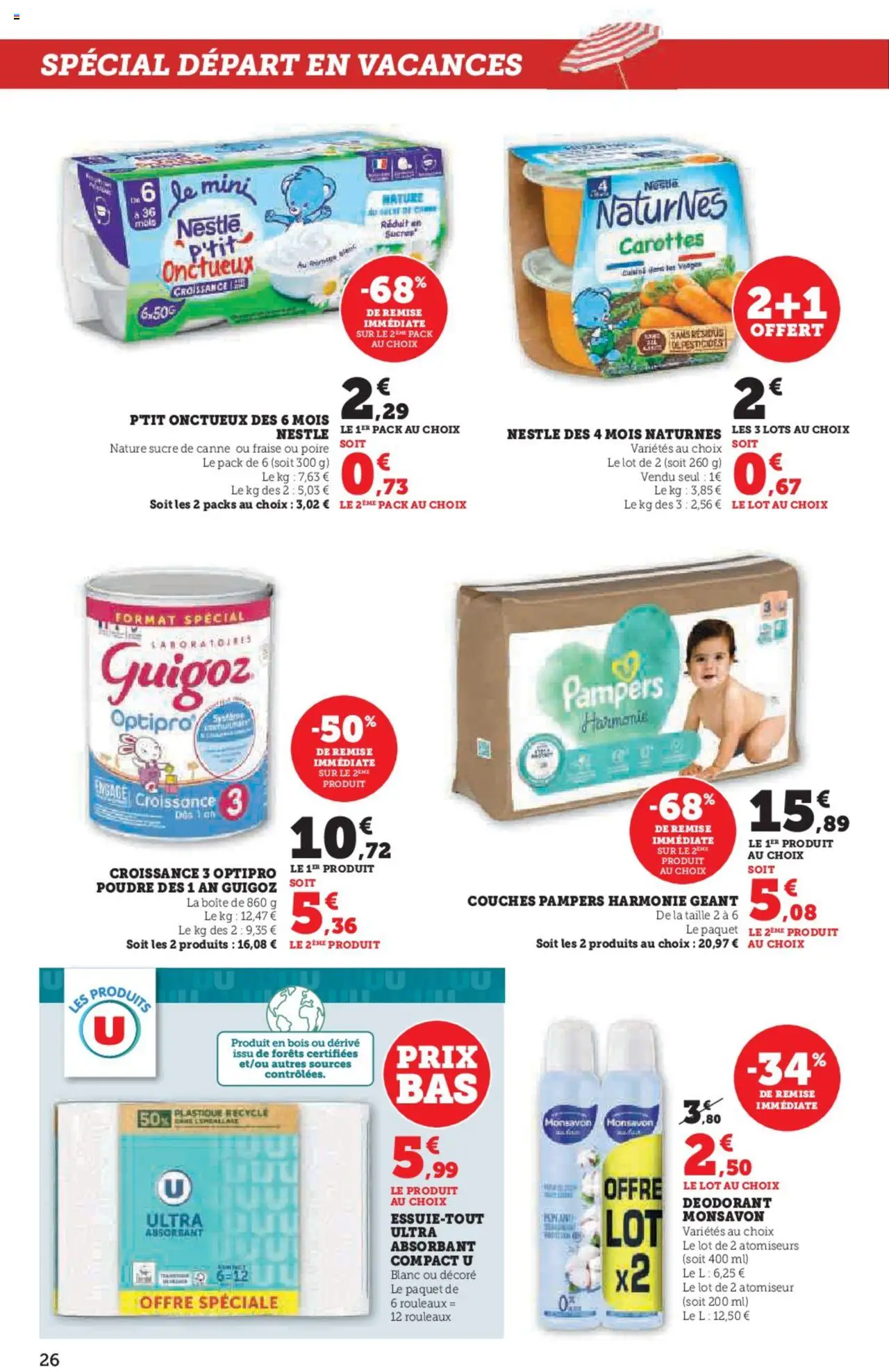  | Page: 26 | Produits: Couches, Pampers, Poudre, Déodorant