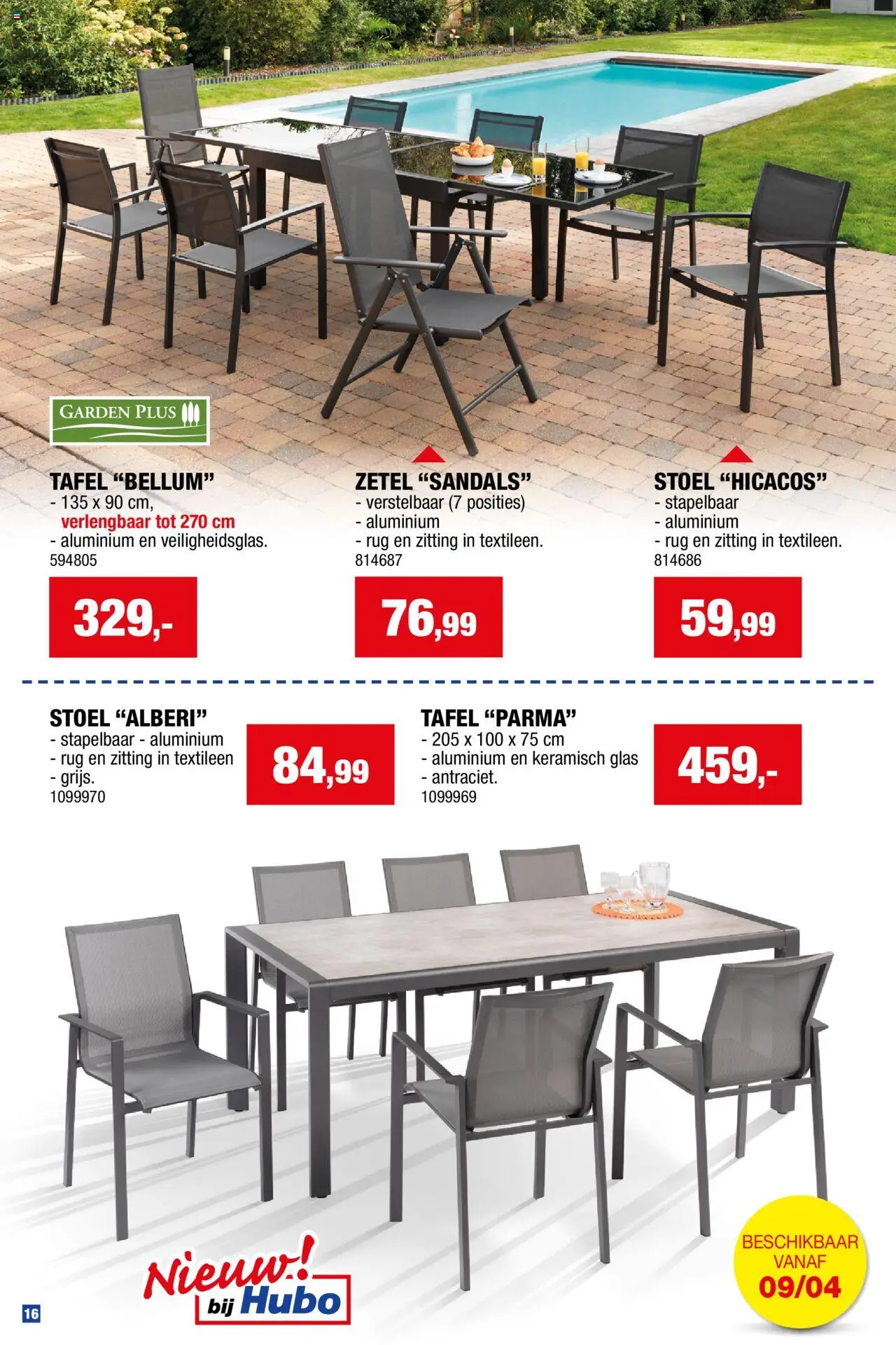  | Pagina: 16 | Producten: Zitting, Tafel, Stoel
