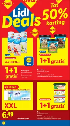 Lidl folder week 50 - Voorbeeld van een folder van Lidl, geldig van 08.12.2025 | Pagina: 7 | Producten: Toilet, Toiletpapier, Mango, Aardbei
