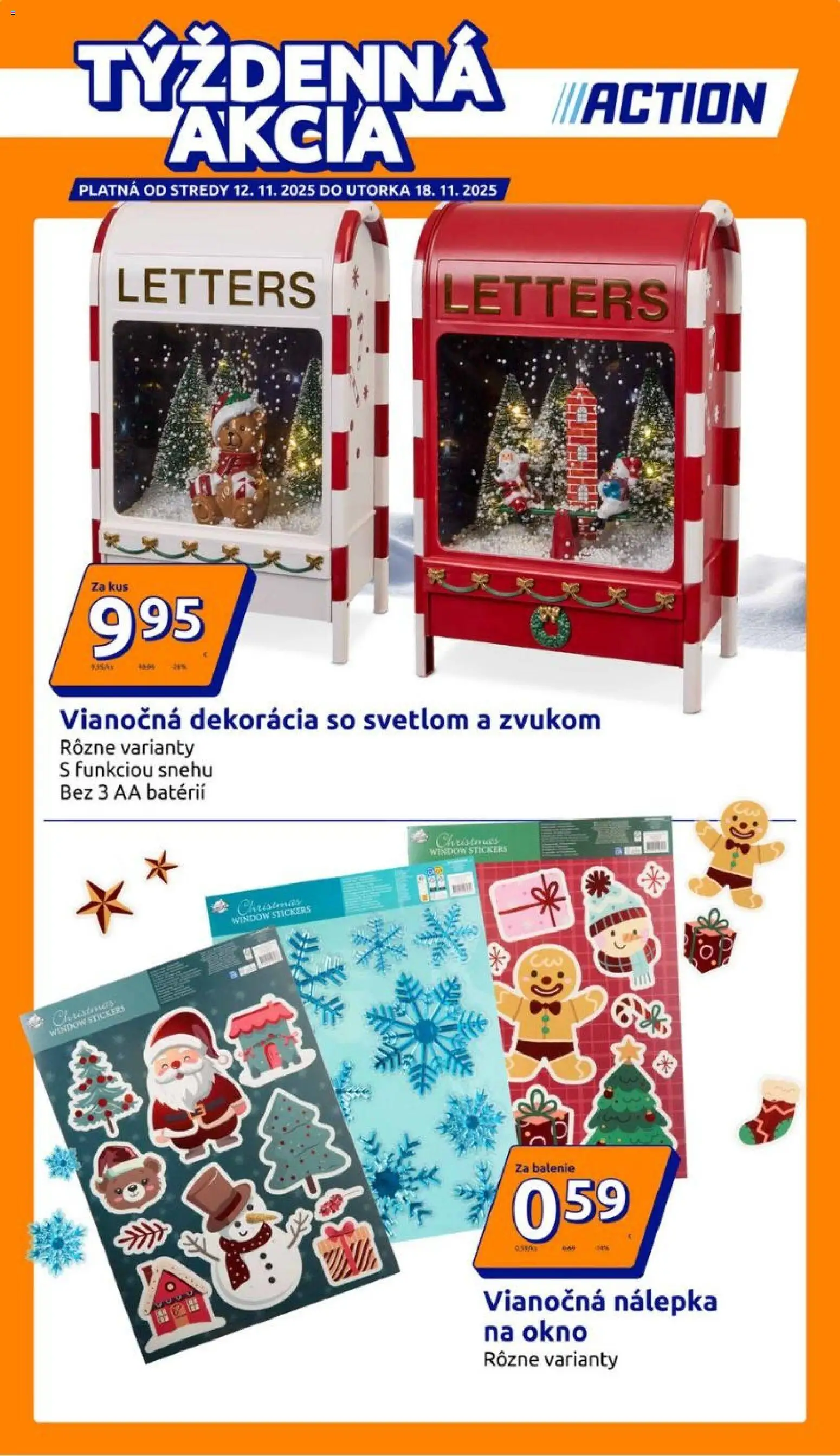 Nové Action akcie – leták je platný od 12.11.2025 | Strana: 1