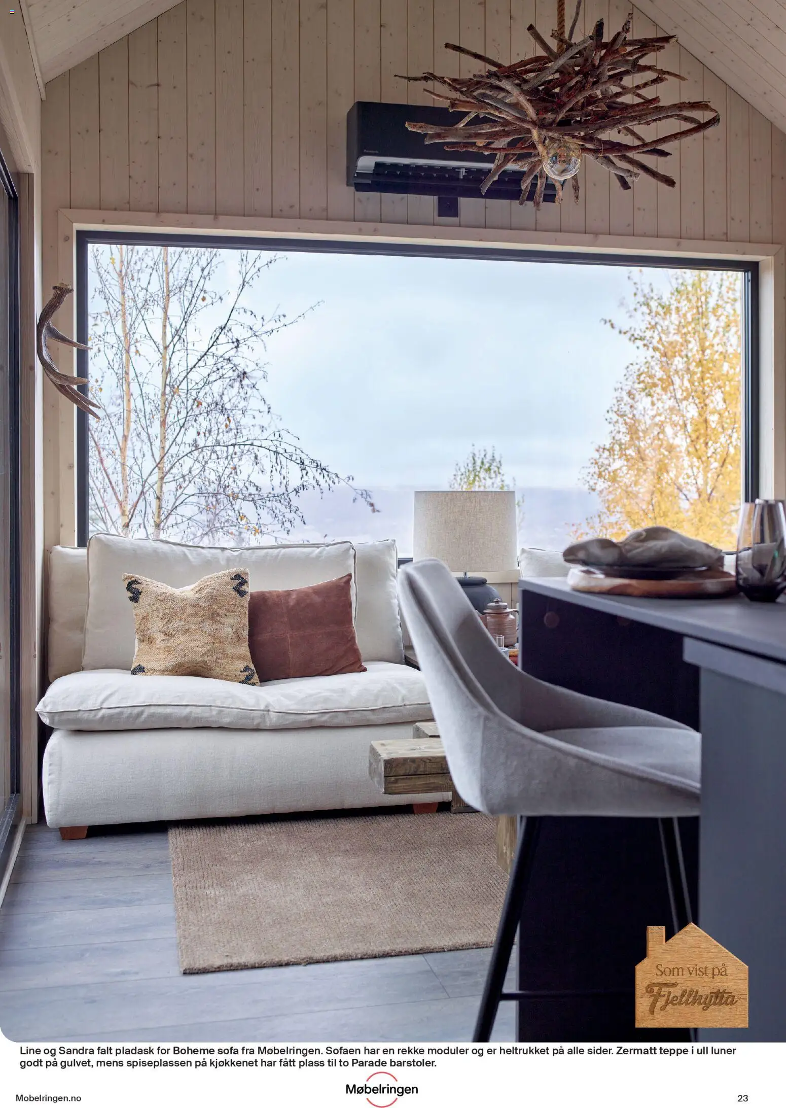 {H1} | Side: 23 | Produkter: Sofa, Teppe