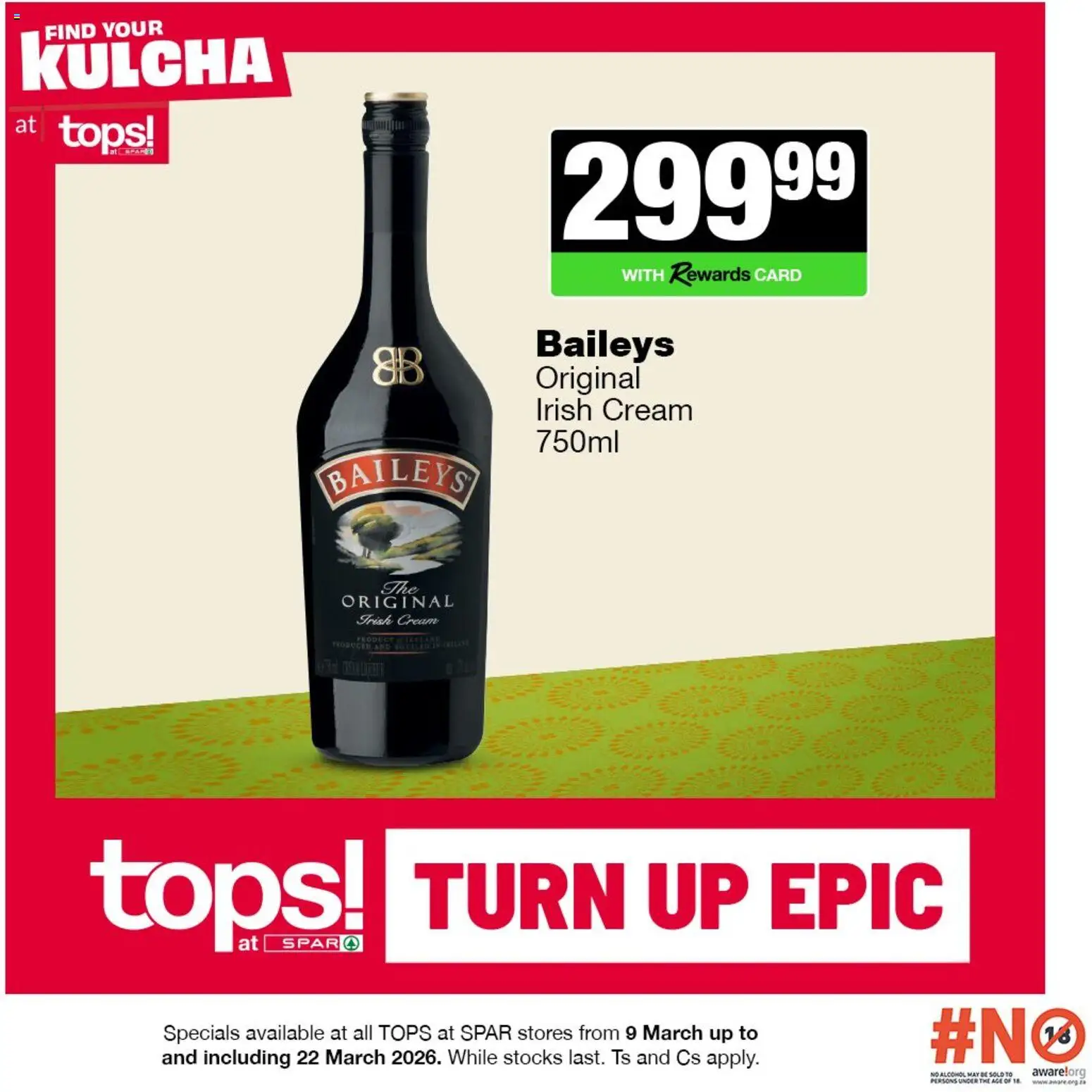 New Tops at Spar catalogue – valid from 09.03.2026 | Page: 13 | Products: Cream