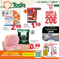Anteprima del volantino Todis Sicilia catalogo valido a partire dal 22.01.2026