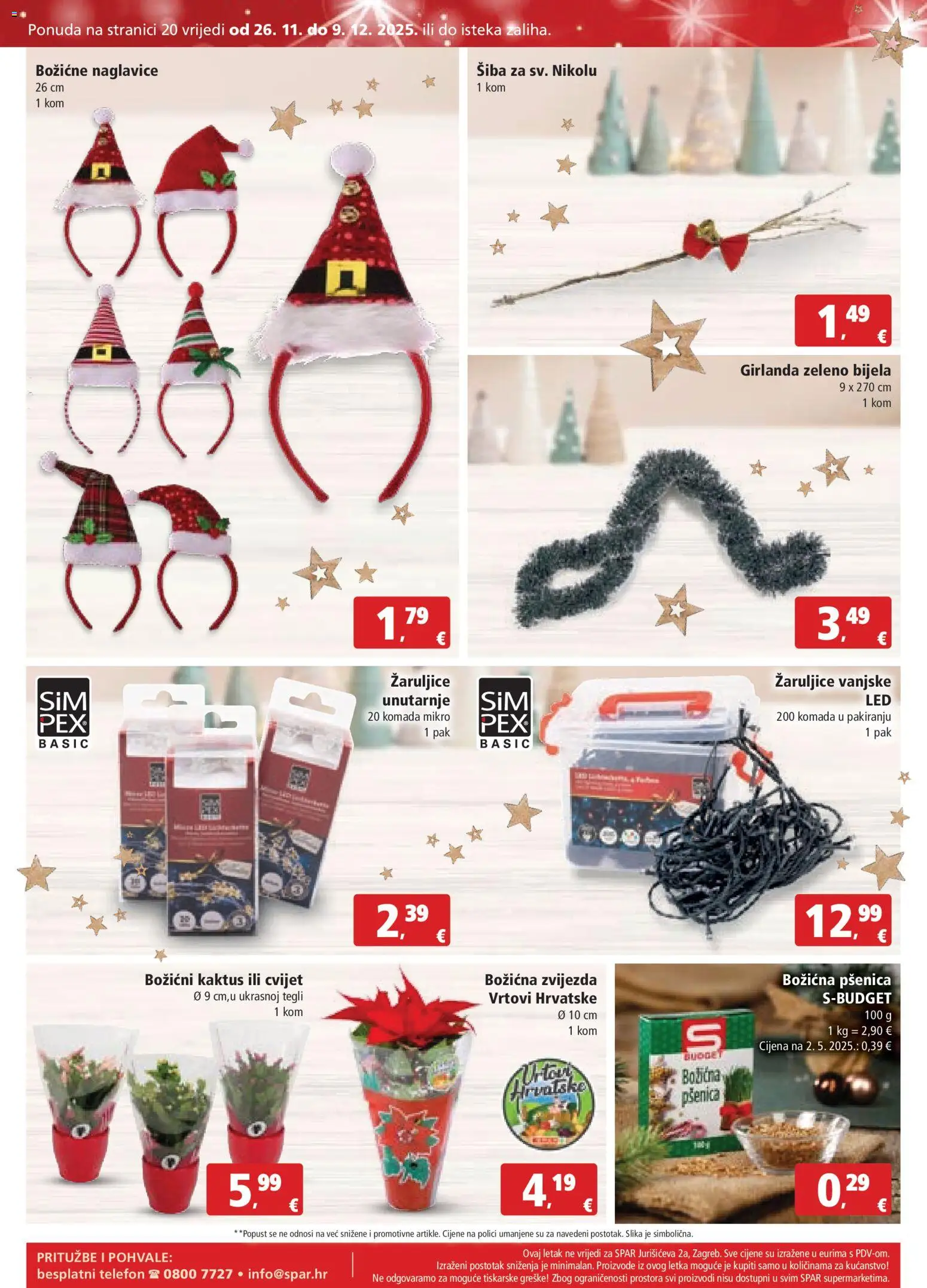Spar katalog | vrijedi od 26.11.2025 | Stranica: 23 | Proizvodi: Telefon