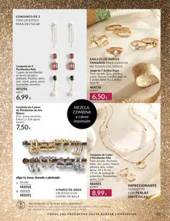 Vista previa Catálogo AVON campaña 12 válido desde el 01.12.2025 | Página: 159 | Productos: Pendientes, Anillos