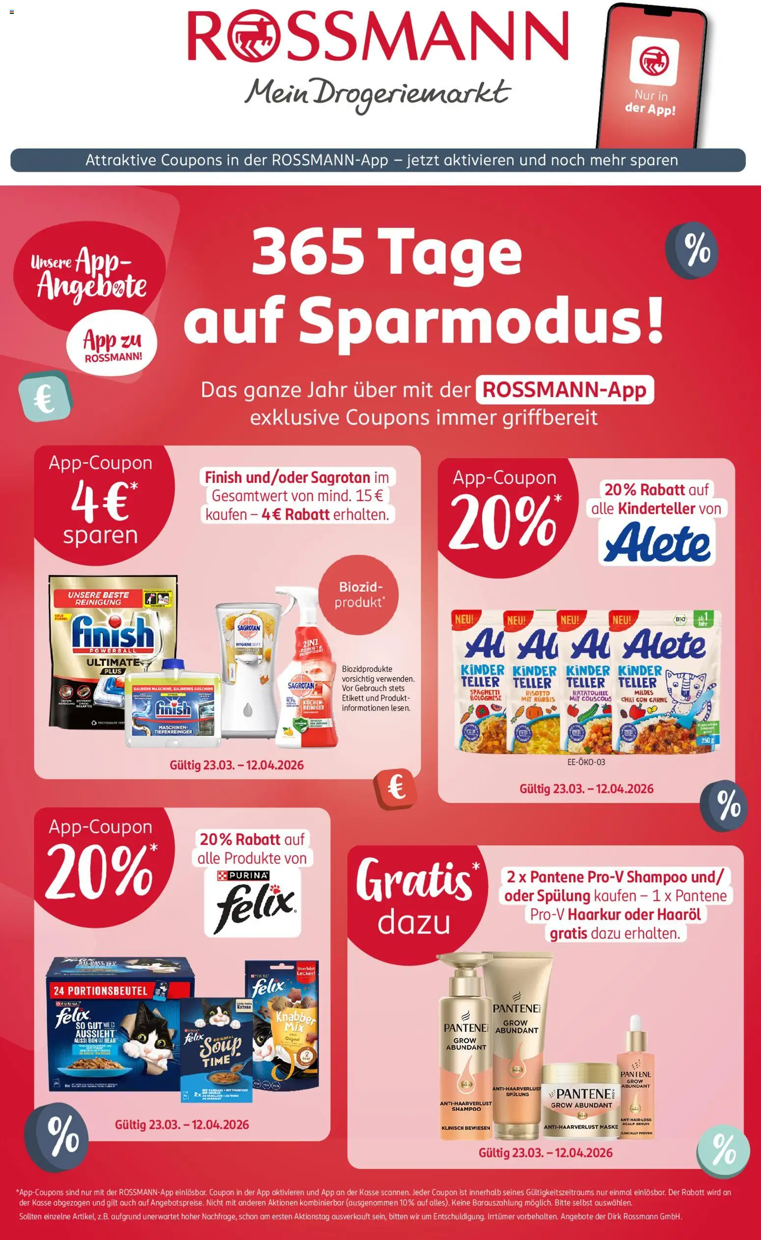 Rossmann Prospekt 	 – gültig ab 06.04.2026 | Seite: 1 | Produkte: Haaröl, Chili, Kürbis, Kuchen