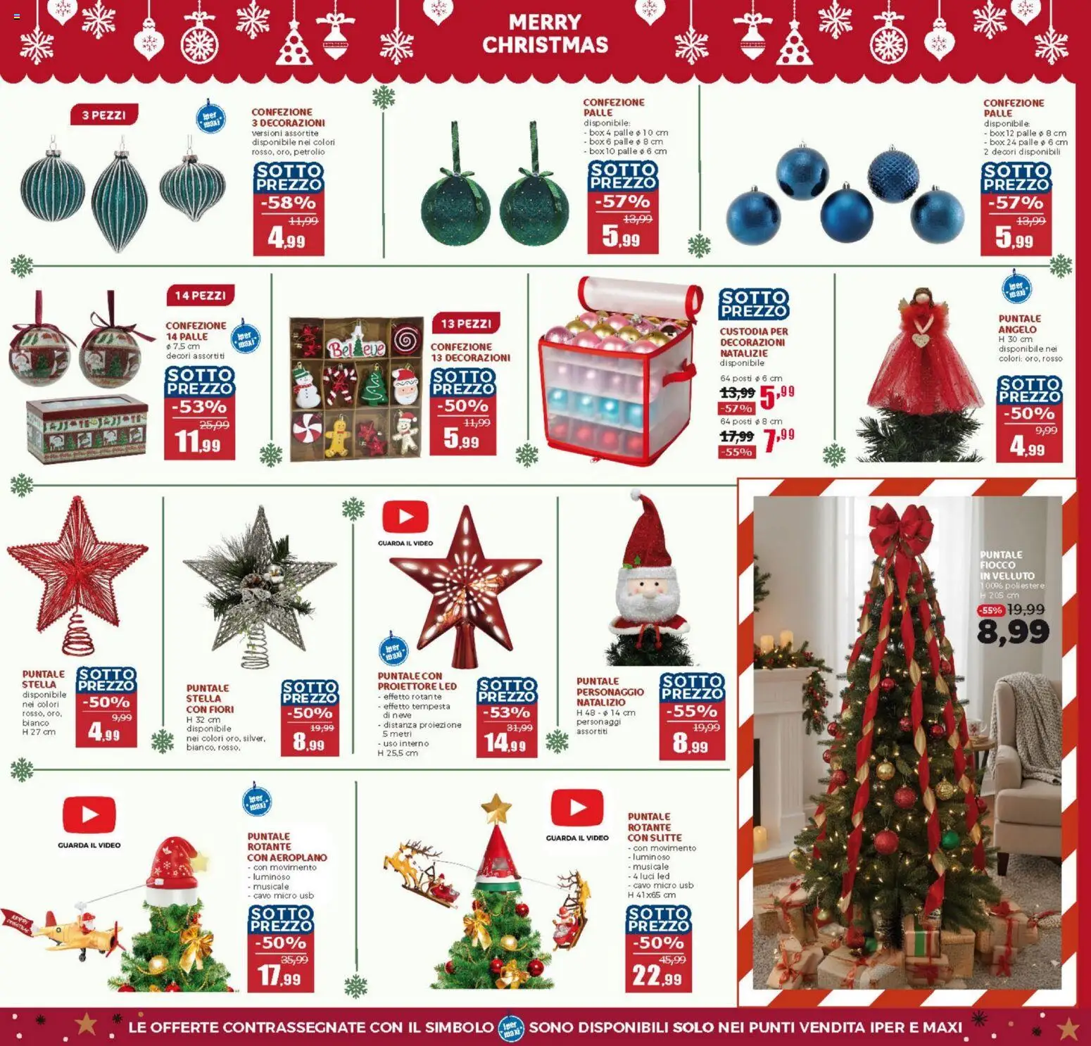 Volantino Happy Casa del 15.11.2025 | Pagina: 13 | Prodotti: Video, Cavo, USB, Decorazioni