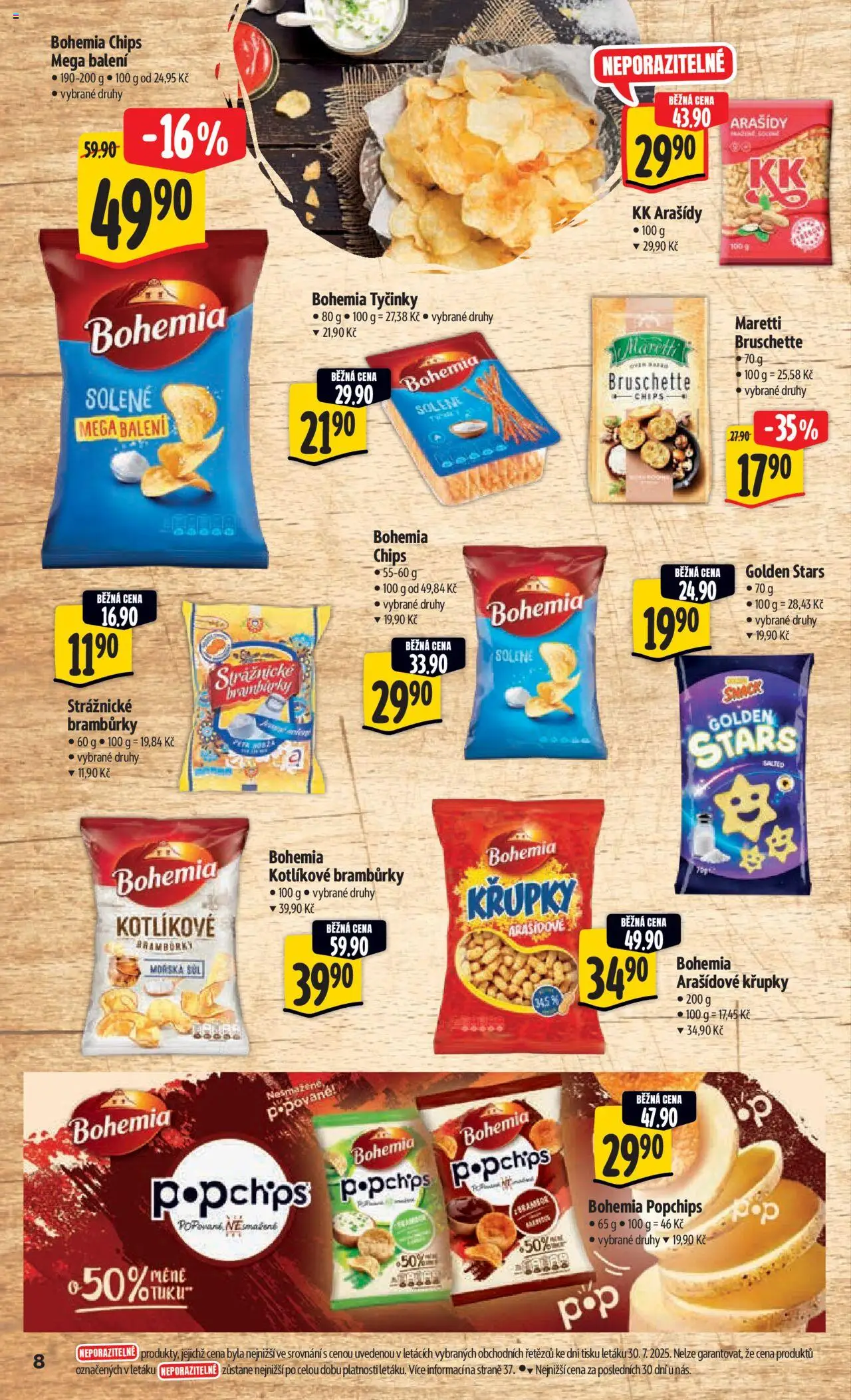 Albert leták - Hypermarket - Morava od 06.08.2025 | Strana: 13 | Produkty: Bramburky, Tyčinky Bohemia, Křupky, Bohemia chips