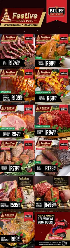 Bluff Meat Supply specials catalogue – valid from 17.11.2025 | Page: 1