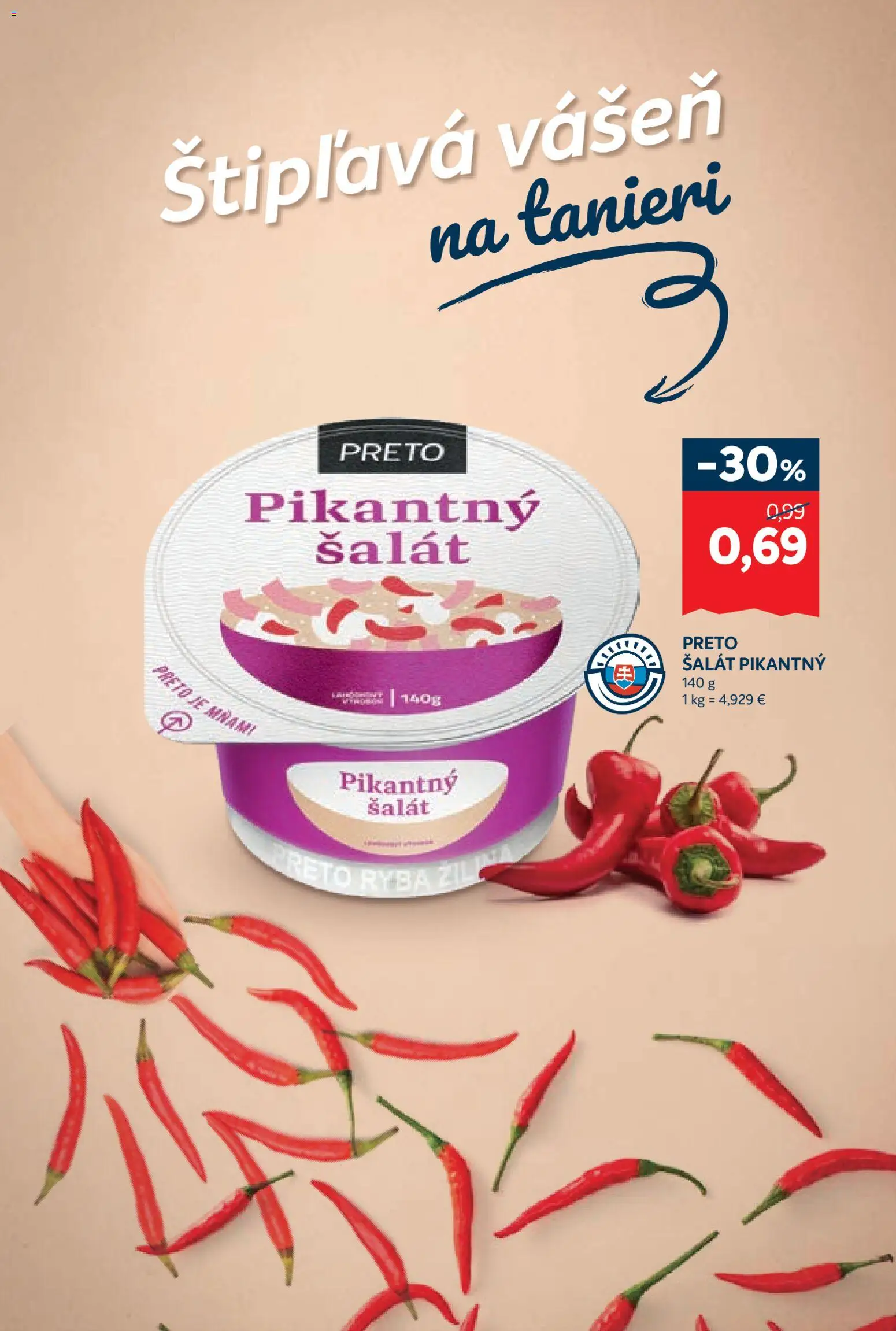 Nové Kraj akcie – leták je platný od 06.11.2025 | Strana: 8 | Produkty: Ryba, Šalát