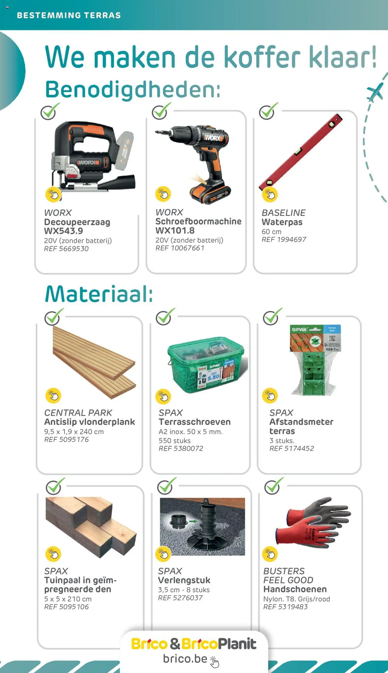  | Pagina: 6 | Producten: Koffer, Handschoenen, Batterij
