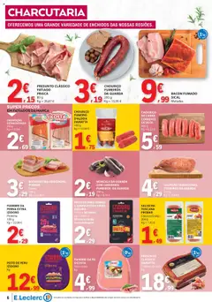 E.Leclerc folheto │ válido de 11.09.2025 | Página: 6 | Produtos: Forno, Presunto, Chouriço, Pá